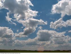 Blue Clouded Skies