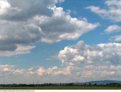 Blue Clouded Skies