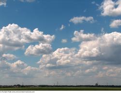 Blue Clouded Skies