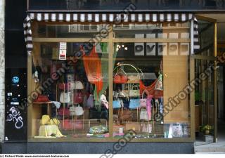 Photo Texture of Building Shop