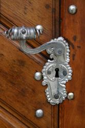 Photo Textures of Door Handle Historical