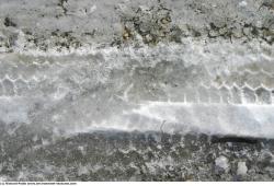 Photo Textures of Snow Trace