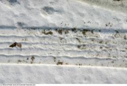 Photo Textures of Snow Trace