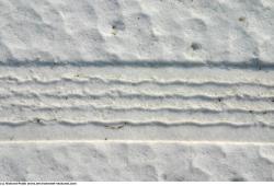 Photo Textures of Snow Trace