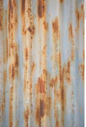 Rusted Corrugated Plates Metal