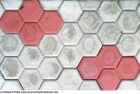 Photo Texture of Hexagonal Tiles