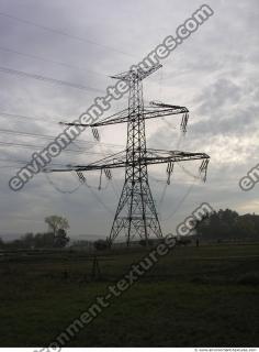 Photo Texture of Power Line