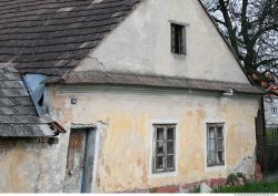 Photo Texture of Building Old House Derelict