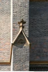 Old Industrial Church, Wall, Stairs, Doors