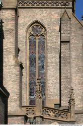 Old Industrial Church, Wall, Stairs, Doors