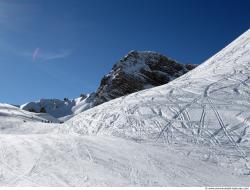 Photo Textures of Background Snowy Mountains