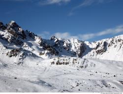 Photo Textures of Background Snowy Mountains