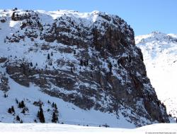 Photo Textures of Background Snowy Mountains