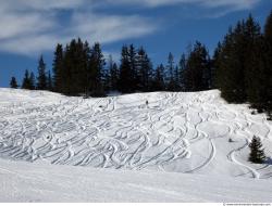 Photo Textures of Background Snowy Mountains