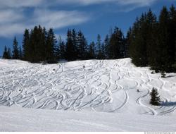 Photo Textures of Background Snowy Mountains