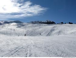 Photo Textures of Background Snowy Mountains