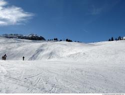 Photo Textures of Background Snowy Mountains