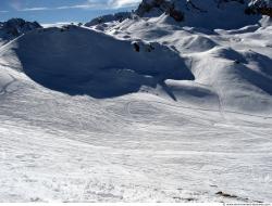 Photo Textures of Background Snowy Mountains