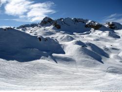 Photo Textures of Background Snowy Mountains