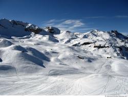 Photo Textures of Background Snowy Mountains