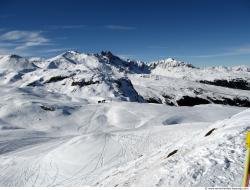 Photo Textures of Background Snowy Mountains