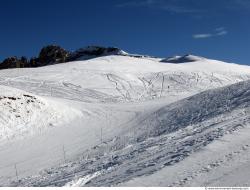 Photo Textures of Background Snowy Mountains