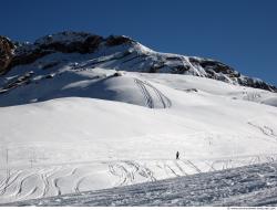 Photo Textures of Background Snowy Mountains