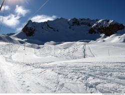 Photo Textures of Background Snowy Mountains