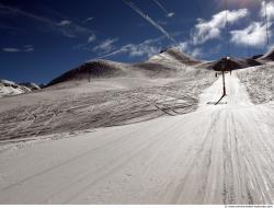 Photo Textures of Background Snowy Mountains