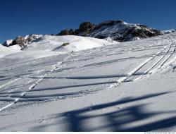 Photo Textures of Background Snowy Mountains