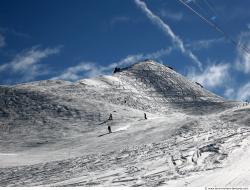 Photo Textures of Background Snowy Mountains