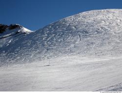 Photo Textures of Background Snowy Mountains