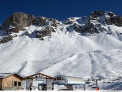 Photo Textures of Background Snowy Mountains