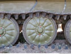 Photo Texture of Tank Wheels