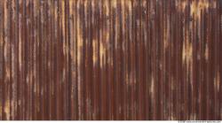 Rusted Corrugated Plates Metal