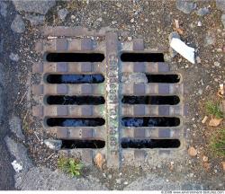 Ground Sewer Grate