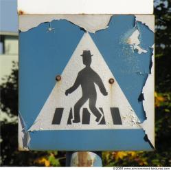 Pedestrians Traffic Signs