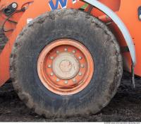 Photo Texture of Excavator Wheel