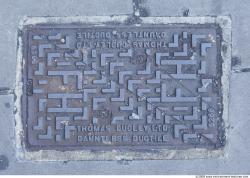 Ground Sewer Grate