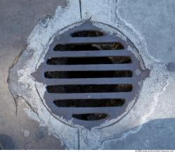 Ground Sewer Grate