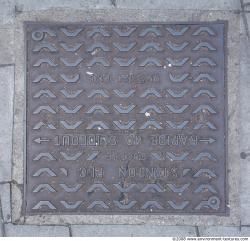 Ground Sewer Grate