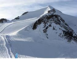 Photo Textures of Background Snowy Mountains