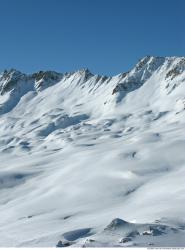 Photo Textures of Background Snowy Mountains