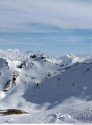 Photo Textures of Background Snowy Mountains