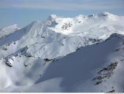 Photo Textures of Background Snowy Mountains