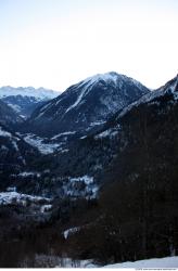 Photo Textures of Background Snowy Mountains