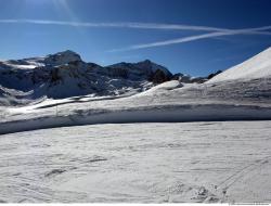 Photo Textures of Background Snowy Mountains