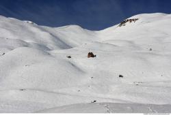 Photo Textures of Background Snowy Mountains