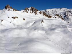 Photo Textures of Background Snowy Mountains