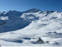 Photo Textures of Background Snowy Mountains